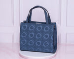 Bolsa Guess mini tote azul