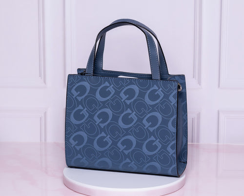Bolsa Guess mini tote azul