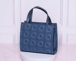 Bolsa Guess mini tote azul