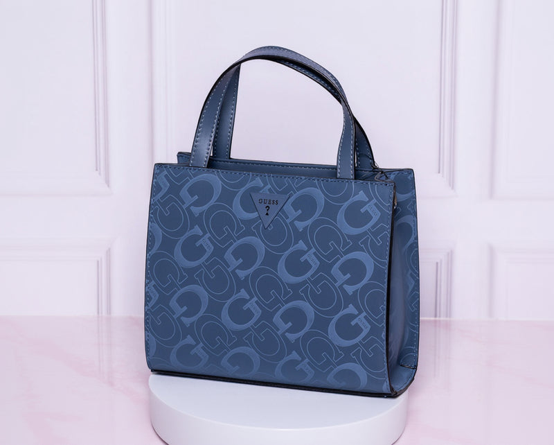 Bolsa Guess mini tote azul