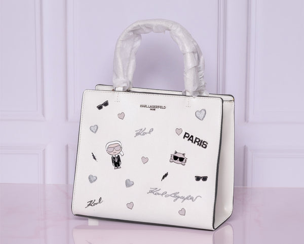 BolsoTote Karl Lagerfeld Paris – Edición Icónica "Karl & Choupette"