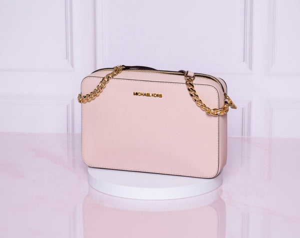 Michael Kors Jet Set Large Saffiano Leather Crossbody