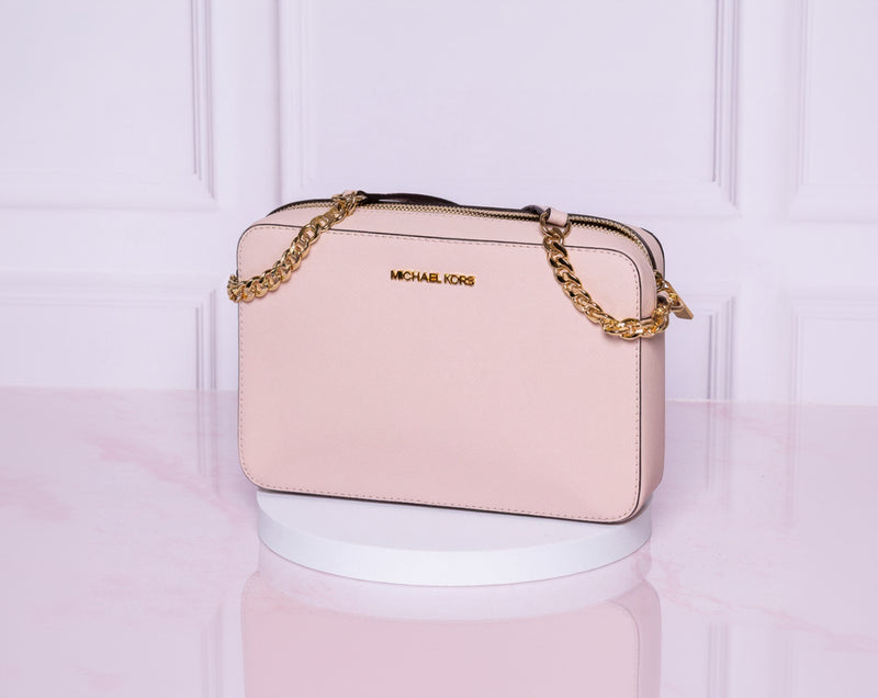 Michael Kors Jet Set Large Saffiano Leather Crossbody
